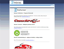 Tablet Screenshot of katalog.propartner.pl